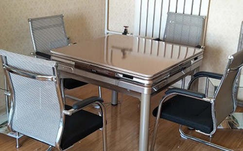 两当全自动两当两当麻将机安装现场